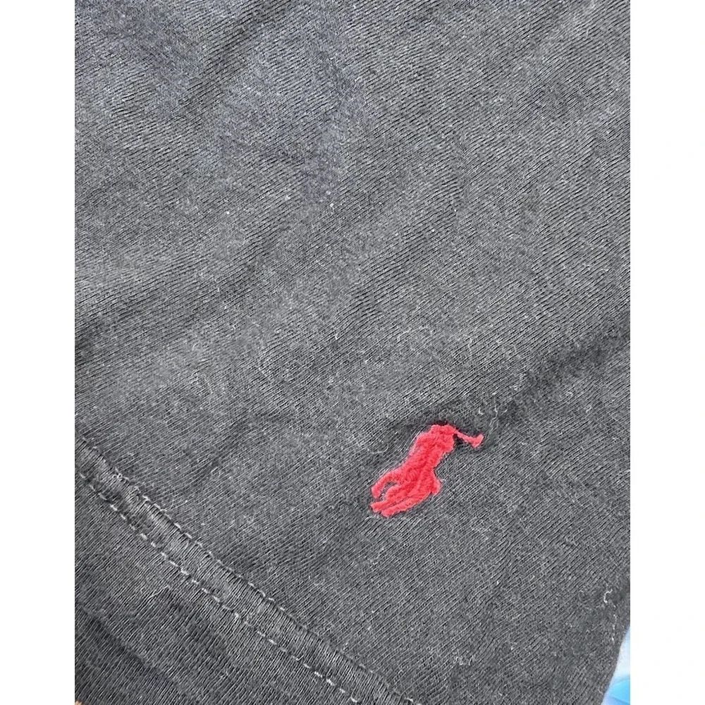Lot Of 2 Men's Black Ralph Lauren Polo T-Shirts Red Pony Size 5XLT